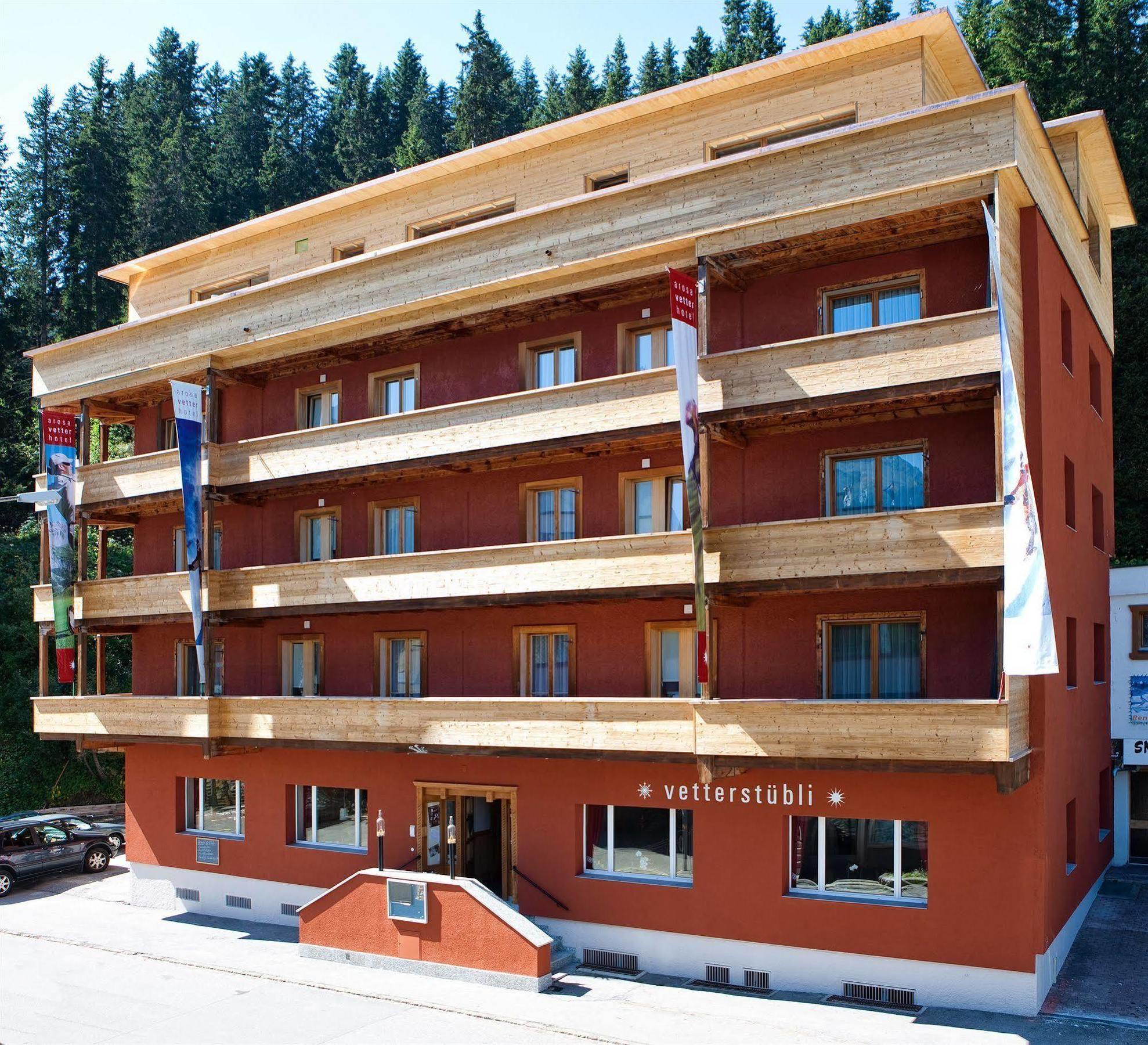 Arosa Vetter Hotel Exterior foto